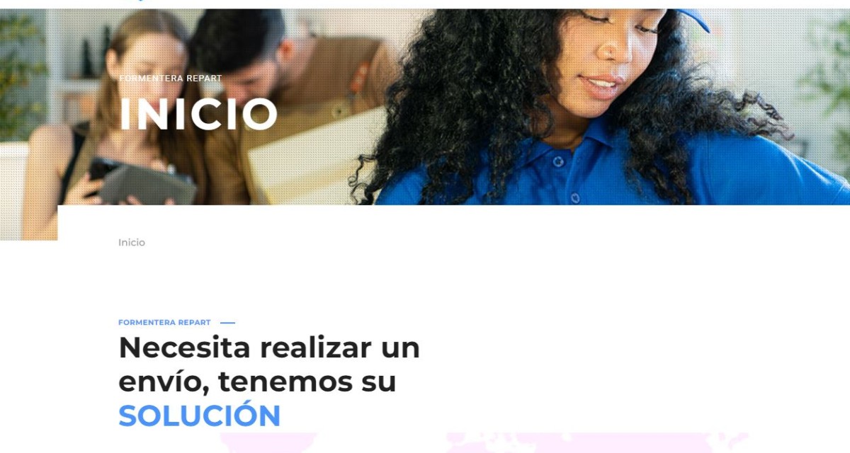 Presentación de la nueva web